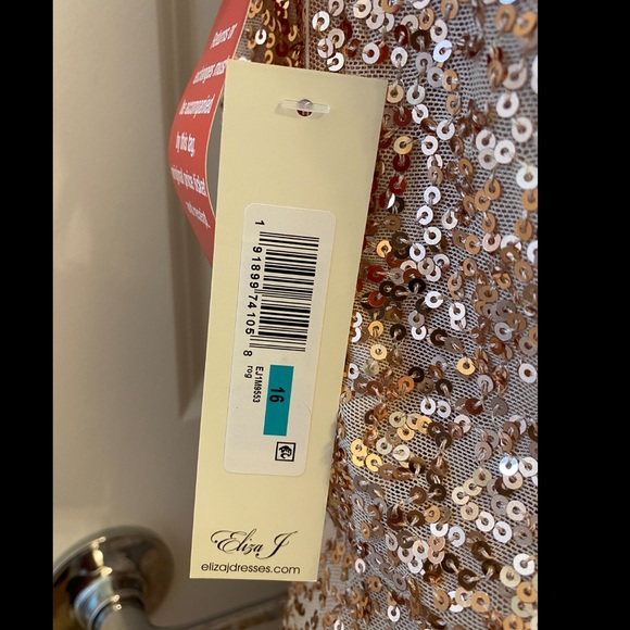 Eliza J Sequin Dress - Picture 9 of 10
